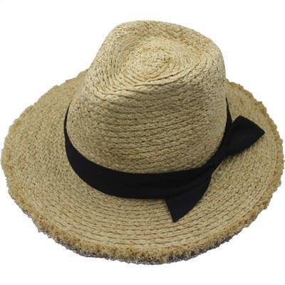 Kapelusz z surowej rafii